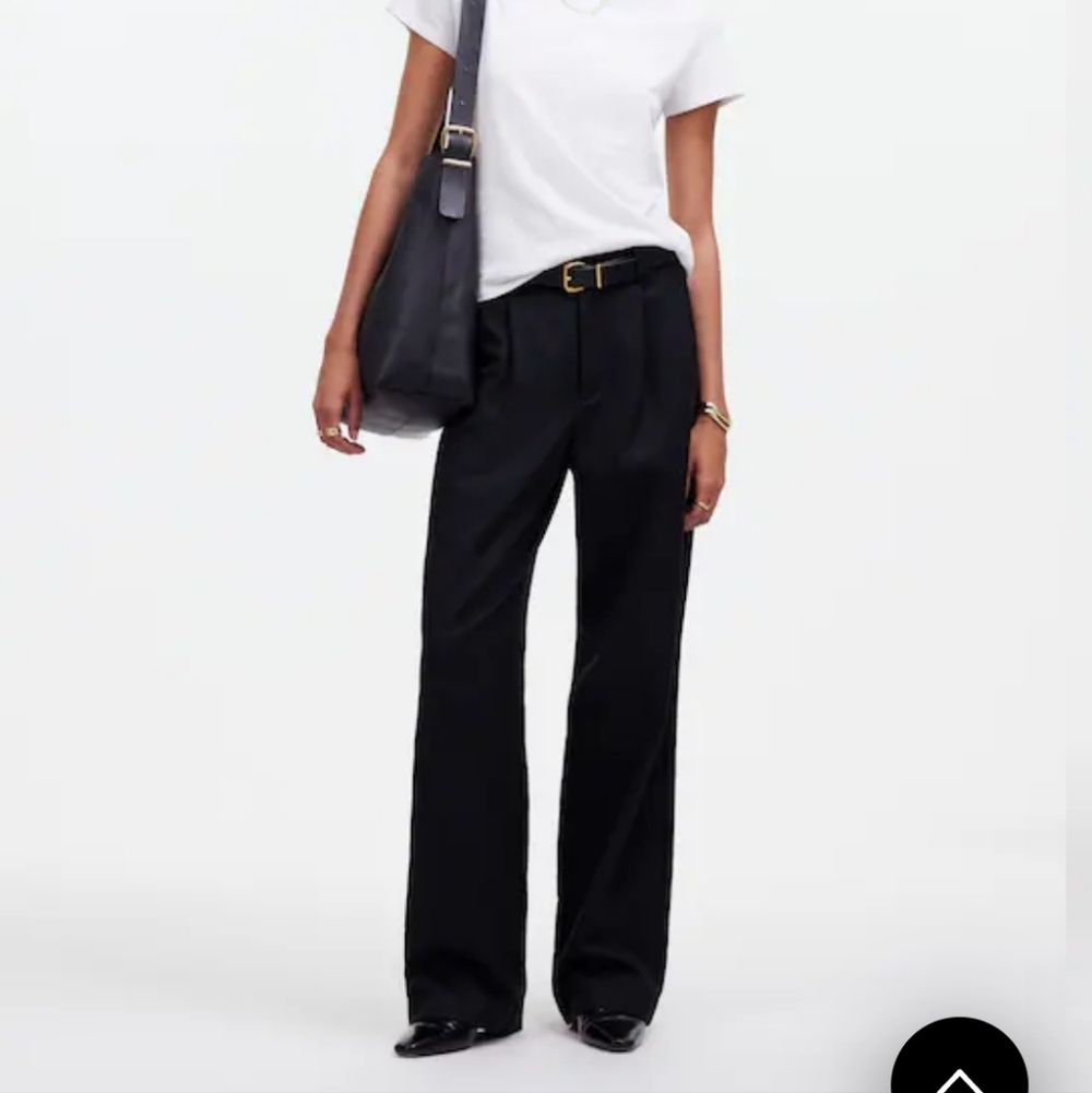 NWT Madewell Petite Slouchy Straight Pant P8